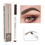 Creion pentru sprancene cu efect de Microblading gel 24H MENGSIMAN 02 Dark Brown (Maro Inchis)